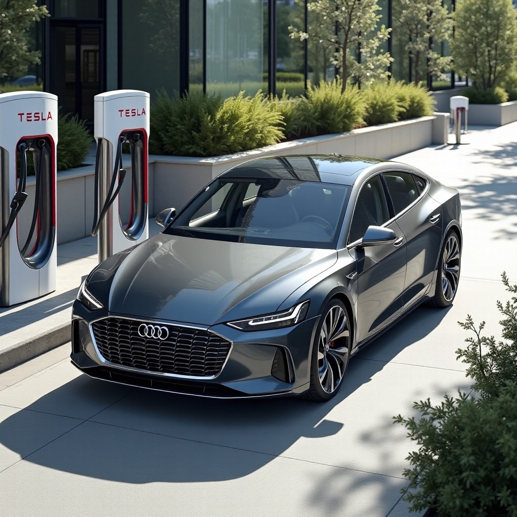 kann Audi den Tesla-Supercharger benutzen