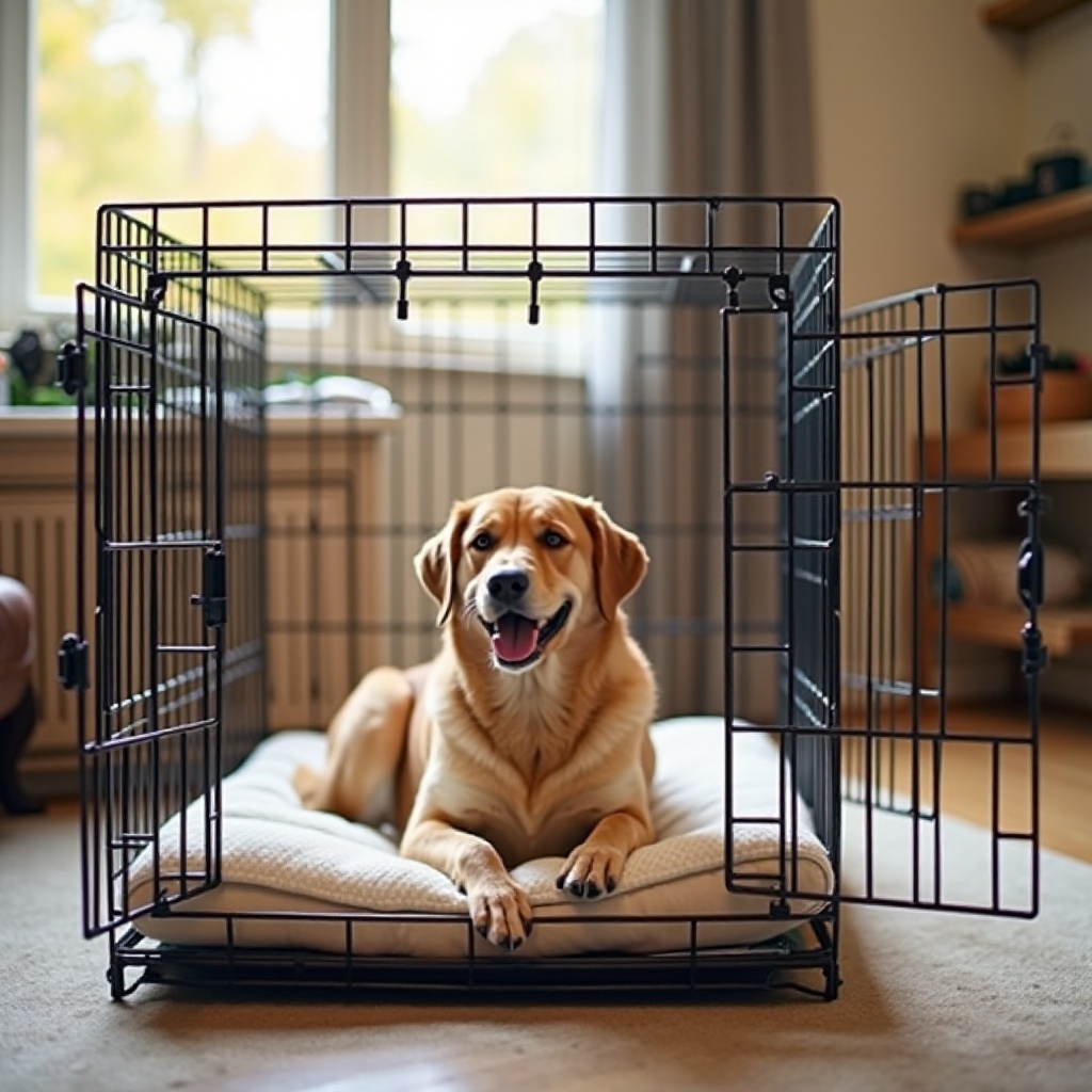 guia de tamanhos de caixotes para cães