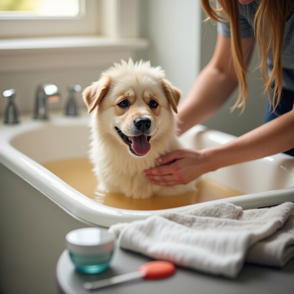 comment laver votre chien