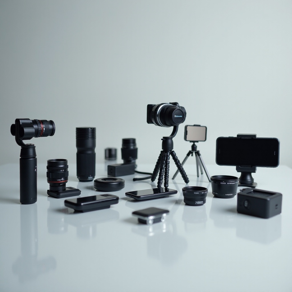 melhores acessórios de fotografia móvel para telefones premium