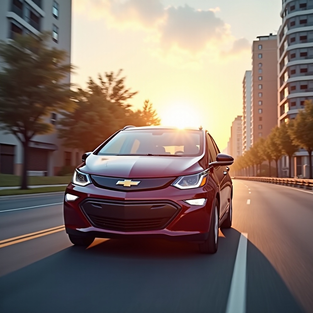 autonomía del Chevrolet Bolt: 259 mi (solo batería)