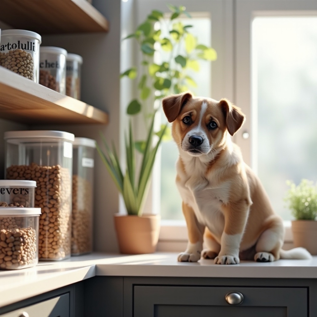 almacenamiento a largo plazo de comida para perros