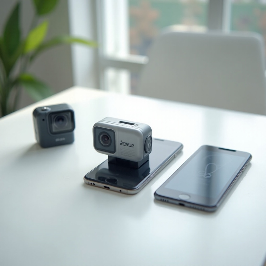 wie verbindet sich DJI Action mit 2 Telefonen