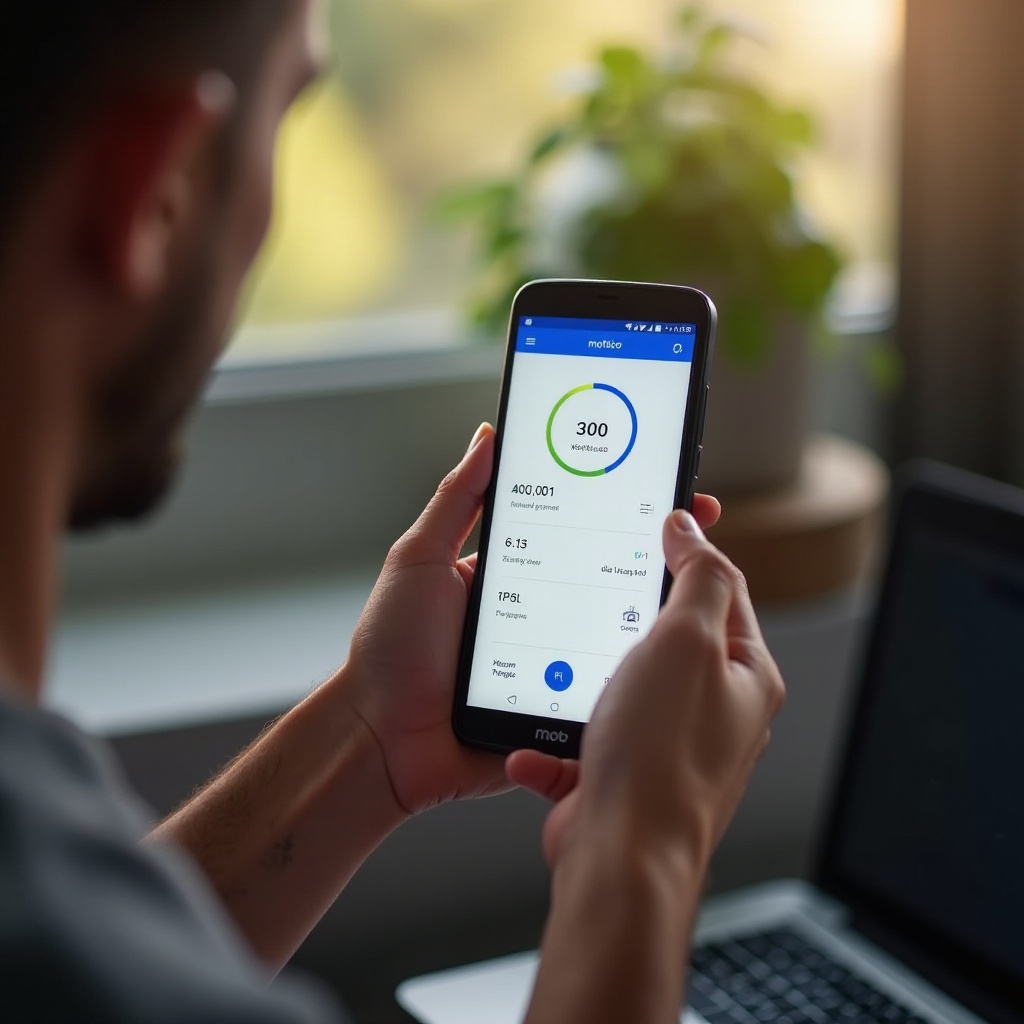 hoe de hotspot-datagebruik bij een Motorola G2 te controleren