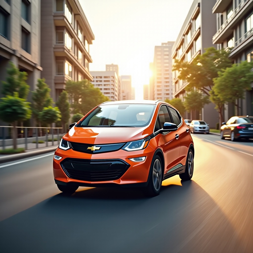 bereik van de Chevrolet Bolt: 259 mi (alleen batterij)