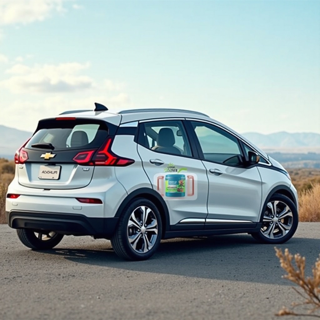 bereik van de Chevrolet Bolt: 259 mi (alleen batterij)