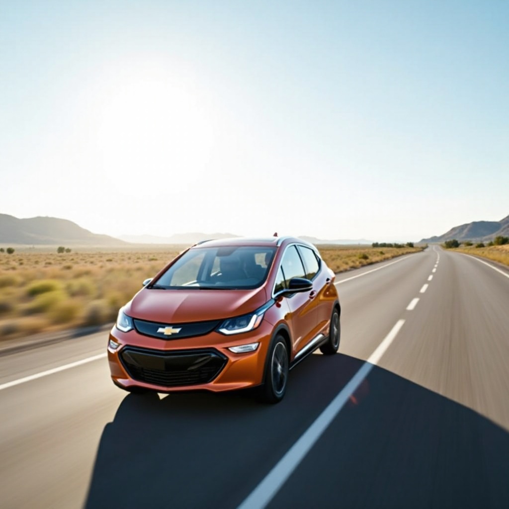 autonomía del Chevrolet Bolt: 259 mi (solo batería)